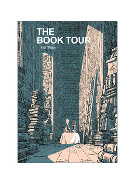 英文原版 The Book Tour 图书之旅 欧洲城市建筑 黑色幽默荒诞主义漫画 Andi Watson 英文版 进口英语原版书籍