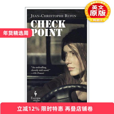 英文原版 Checkpoint 检查点 法国作家让-克里斯多夫·吕芬小说 英文版 进口英语原版书籍