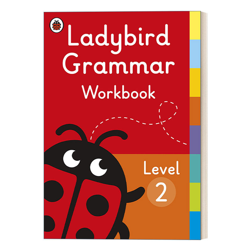 英文原版 Ladybird Grammar Workbook Level 2语法练习册2 英文版 进口英语原版书籍