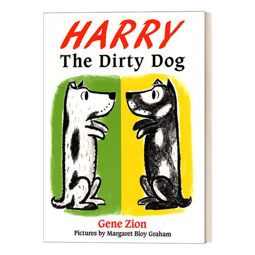 英文原版绘本 Harry The Dirty Dog 好脏的斑点狗哈利 儿童动物绘本 英文版 进口英语原版书籍