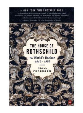 英文原版 The House of Rothschild The World's Banker 1849-1999 罗斯柴尔德家族 卷二 世界的银行家 1849-1999 进口英语书籍