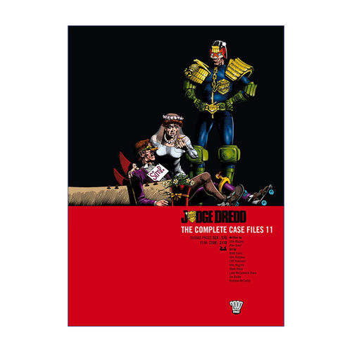 英文原版 Judge Dredd Case File 11 特警判官 漫画合集11 英文版 进口英语原版书籍