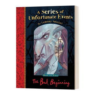 英文原版 The Bad Beginning 波特莱尔大冒险1 悲惨的开始 英文版 进口英语原版书籍