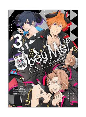 英文原版 Obey Me The Comic Vol.3 服从我 卷三 乙女向恋爱游戏改编漫画 NTT Solmare 英文版 进口英语原版书籍