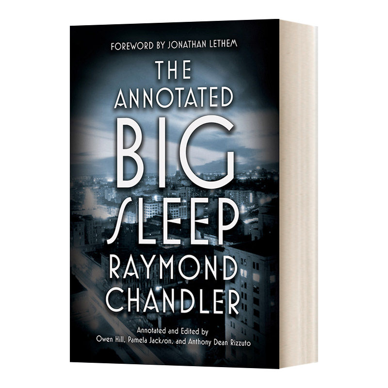 英文原版 The Annotated Big Sleep 夜长梦多 注释版 英文版 进口英语原版书籍