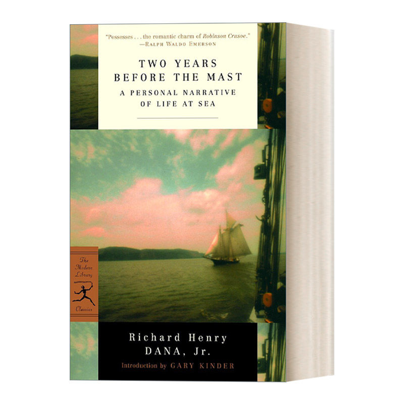 英文原版 Two Years Before the Mast Modern Library Classics 航海两年 Richard Henry Dana  Jr. 兰登书屋 进口英语原版书籍