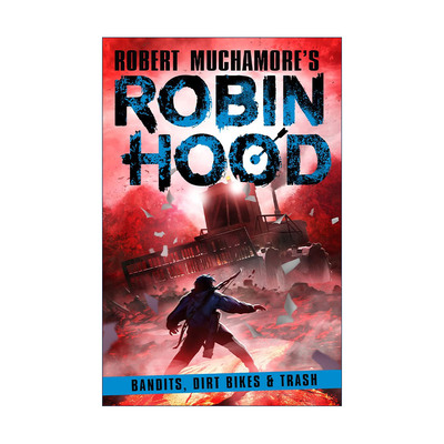 英文原版 Robin Hood 6: Bandits  Dirt Bikes & Trash 罗宾汉6 匪徒、越野车和垃圾 英文版 进口英语原版书籍
