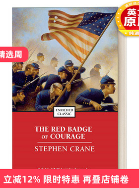 英文原版 The Red Badge of Courage 红色勇气徽章 Enriched Classics系列 英文版 进口英语原版书籍