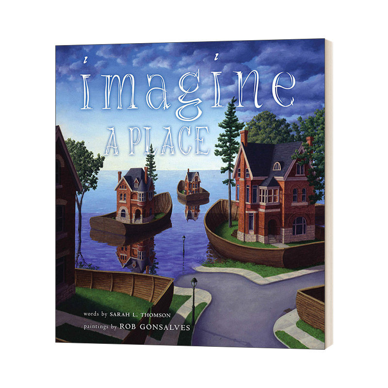 英文原版 Imagine a Place 幻想一个地方 精装 英文版 进口英语原版书籍