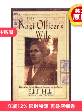 英文原版 The Nazi Officer's Wife 纳粹军官的犹太妻子 大屠杀中的一个幸存奇迹 英文版 进口英语原版书籍