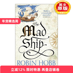 英文原版 The Mad Ship 疯狂之船 罗宾·霍布 魔法活船三部曲2 英文版 进口英语原版书籍
