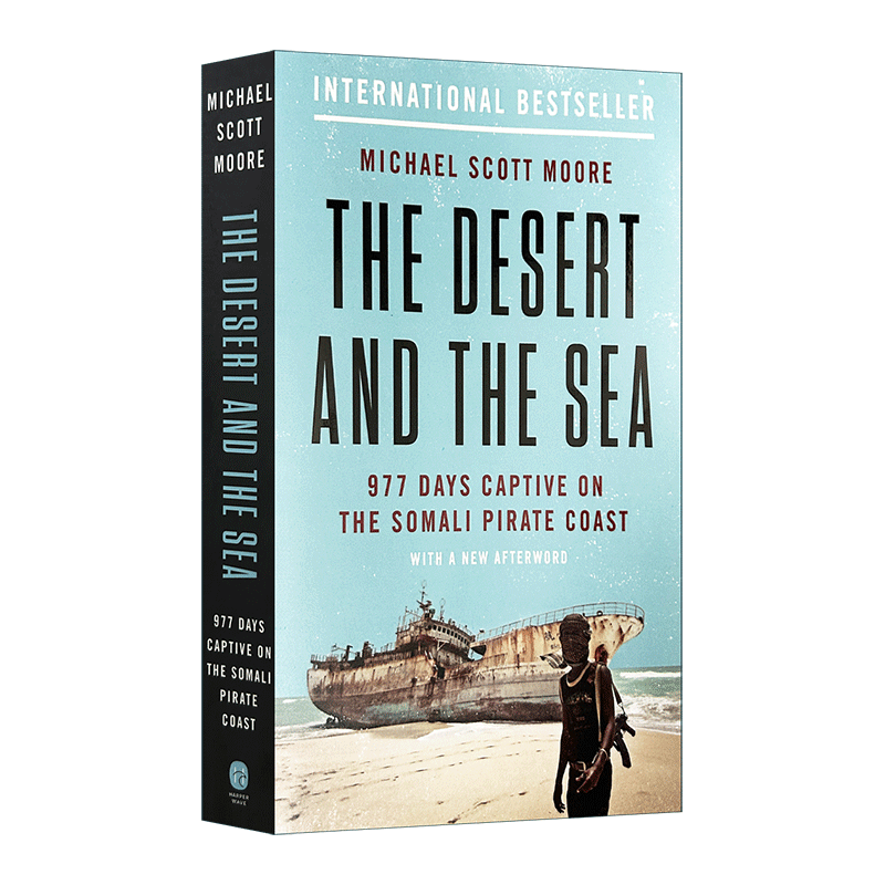 英文原版 The Desert and the Sea 沙漠与大海 囚禁在索马里海盗海岸的977天 英文版 进口英语原版书籍