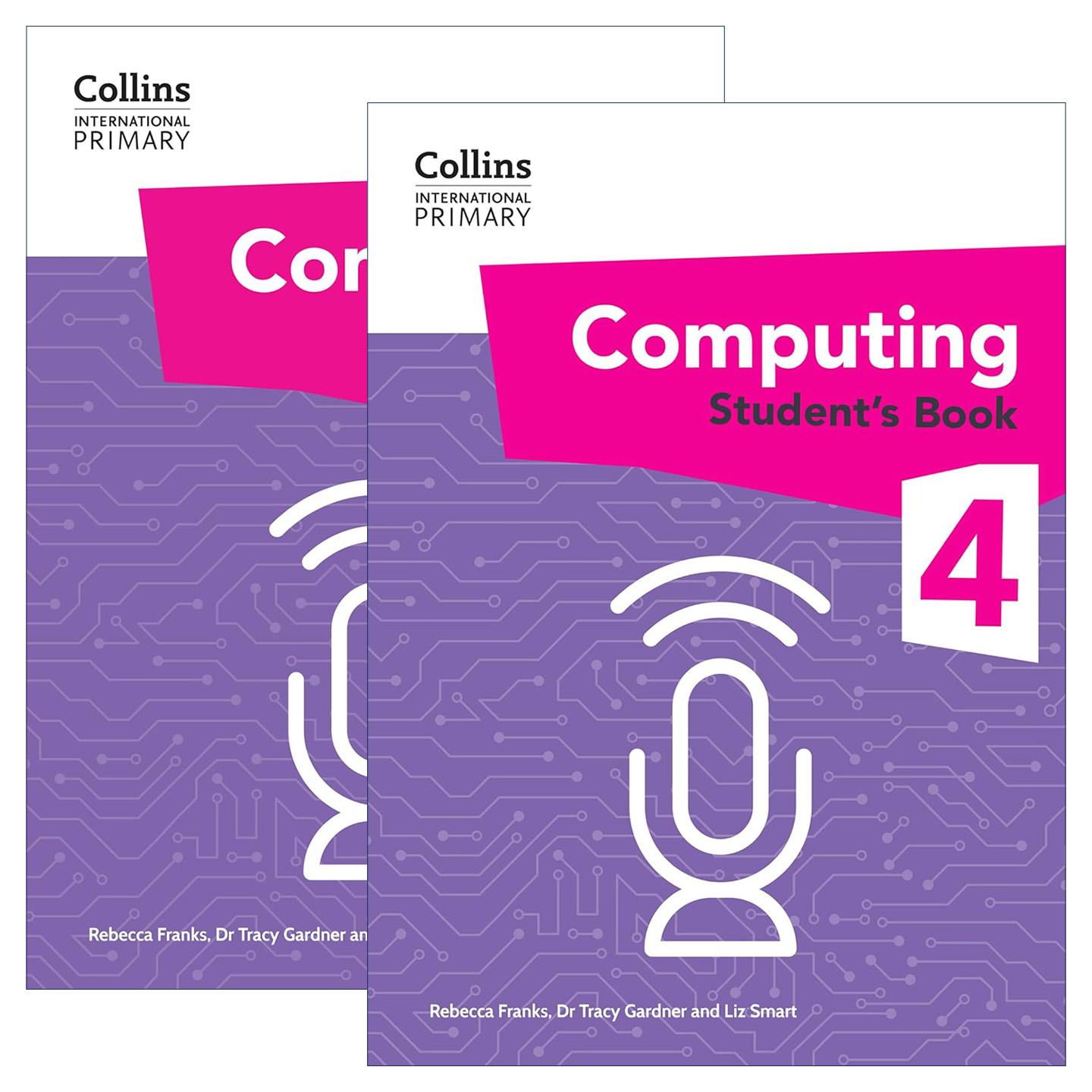 英文原版 Collins International Primary Computing 柯林斯国际小学计算机科学学生用书4+练习册2册 英文版 进口英语原版书籍