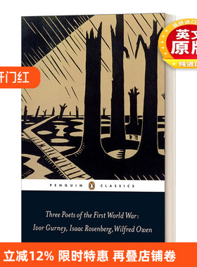 英文原版 Three Poets of the First World War 第一次世界大战的三个诗人 英文版 进口英语原版书籍
