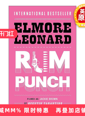 英文原版 Rum Punch 危险关系 侦探悬疑小说 埃尔默?伦纳德 Elmore Leonard 英文版 进口英语原版书籍