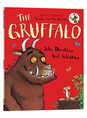 英文原版 The Gruffalo 咕噜牛 平装绘本 英文版 进口英语原版书籍儿童全英语书