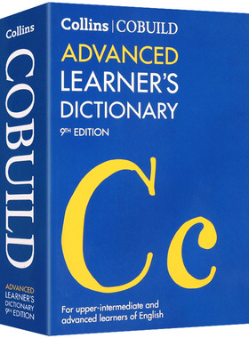 柯林斯高阶英英词典Collins COBUILD Advanced Learner's Dictionary英文原版英语词汇单词剑桥雅思托福考试用书搭牛津朗文字典