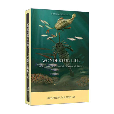 英文原版 Wonderful Life 奇妙的生命 布尔吉斯页岩中的生命故事 Stephen Jay Gould 英文版 进口英语原版书籍