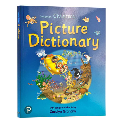 朗文小学英语彩图词典 新版 英文原版 Longman Children's Picture Dictionary 小学生少儿英语词汇词典 英文版进口书籍