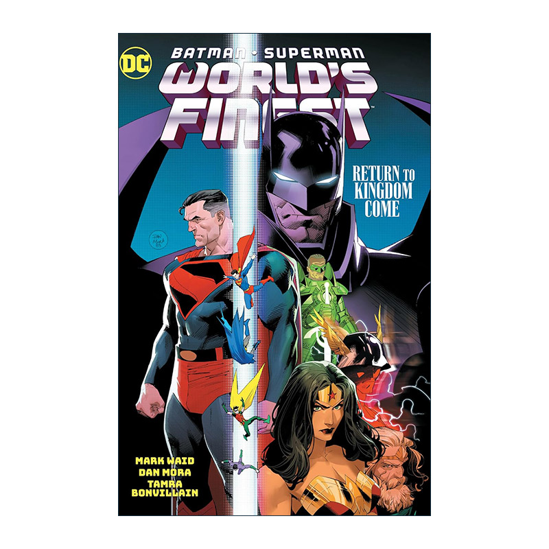 英文原版 Batman-Superman World's Finest Vol.4 Return to Kingdom Come 蝙蝠侠 超人 卷四 回归王国 DC漫画