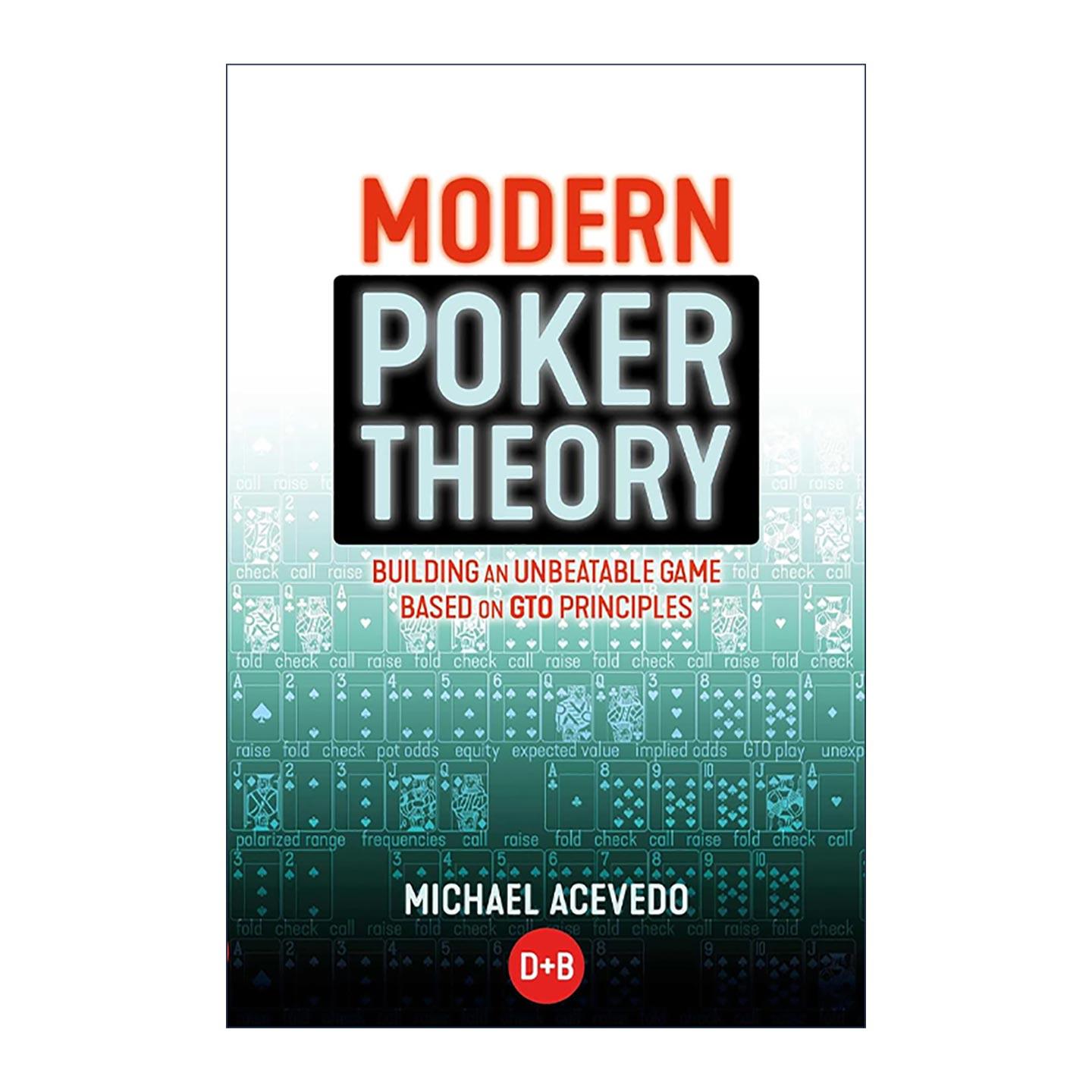英文原版 Modern Poker Theory 现代扑克理论 基于GTO原则构建不可战胜的策略 英文版 进口英语原版书籍