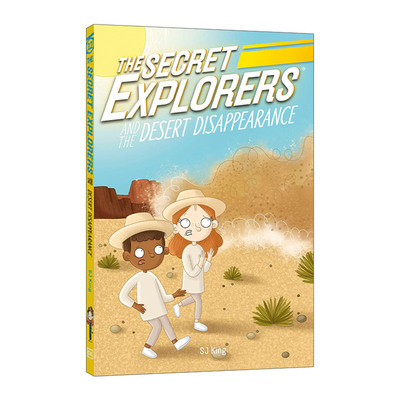 英文原版 The Secret Explorers and the Desert Disappearance 探秘者和消失的沙漠 英文版 进口英语原版书籍