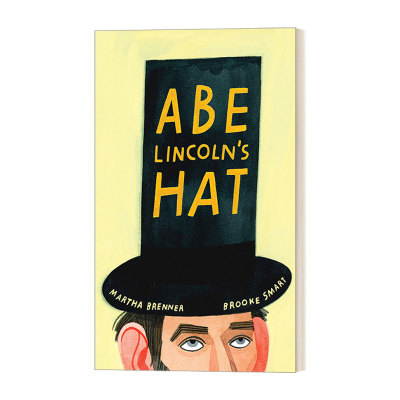英文原版绘本 Abe Lincoln's Hat 林肯总统的帽子 人物传记 儿童精装绘本 Martha Brenner 英文版 进口英语原版书籍