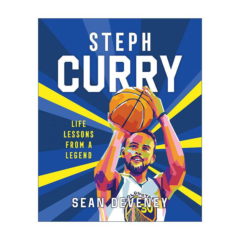 英文原版 Steph Curry 斯蒂芬·库里 传奇人物的人生教训 精装 英文版 进口英语原版书籍