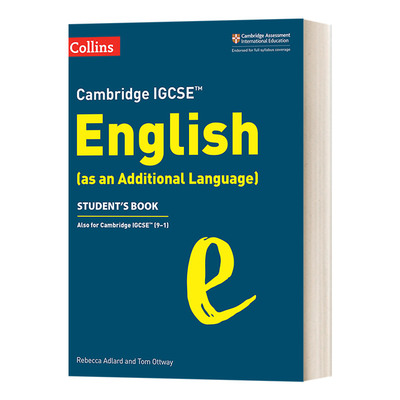 英文原版 Cambridge IGCSE English 剑桥IGCSE英语 作为附加语言 学生用书 柯林斯剑桥IGCSE 英文版 进口英语原版书籍