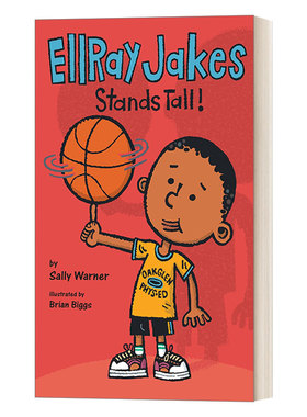 英文原版 Ellray Jakes 09 EllRay Jakes Stands Tall 埃雷·杰克系列9 埃雷·杰克站得高 儿童社交友谊小说 英文版 进口英语书籍