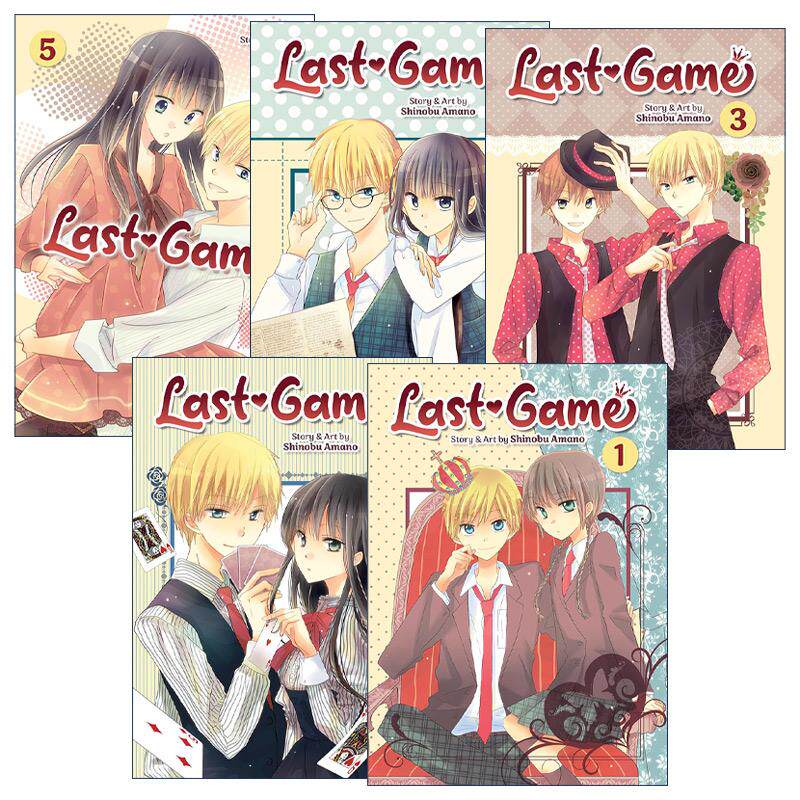 英文原版 Last Game 最后的游戏 青春角力赛系列1-5册 漫画 天乃忍 英文版 进口英语原版书籍