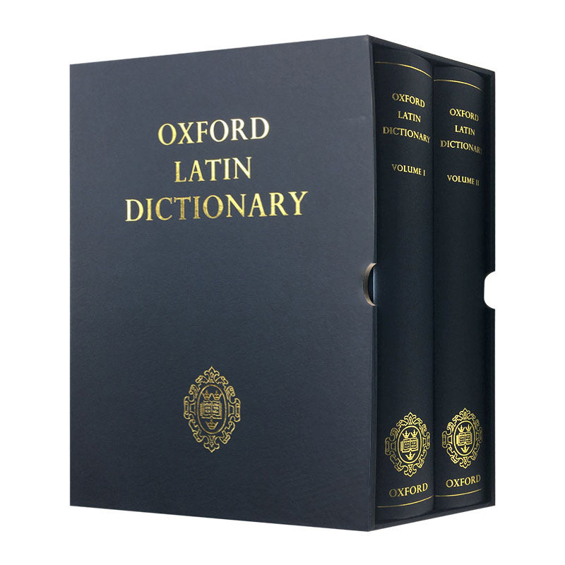 正版 英文原版 精装 oxford latin dictionary 牛津拉丁语词典 英文版