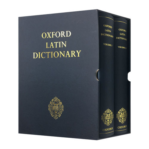 正版 英文原版 精装 Oxford Latin Dictionary 牛津拉丁语词典 英文版 进口英语书籍