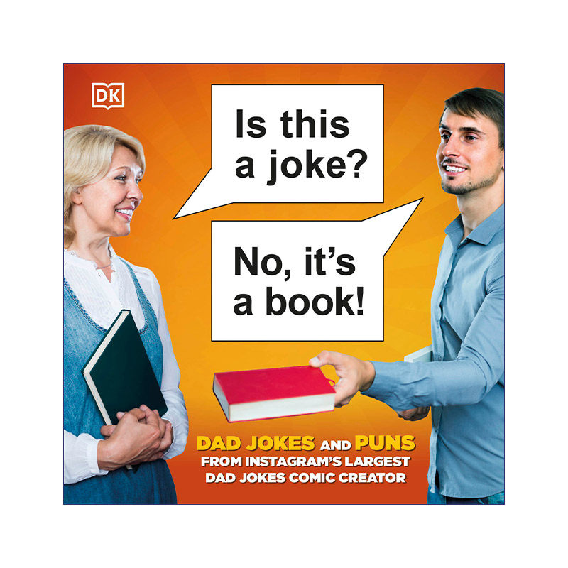英文原版 Is This a Joke No It's a Book 100个双关语 谐音梗冷笑话 精装 英文版 进口英语原版书籍