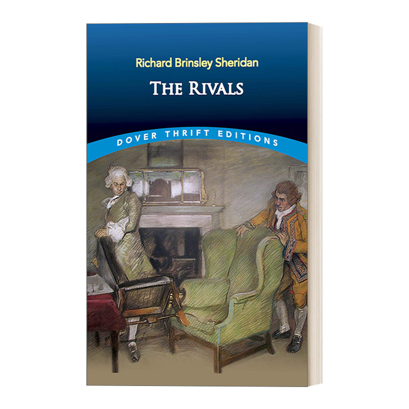 英文原版 The Rivals 情敌 谢立敦戏剧 Dover Thrift Editions 英文版 进口英语原版书籍