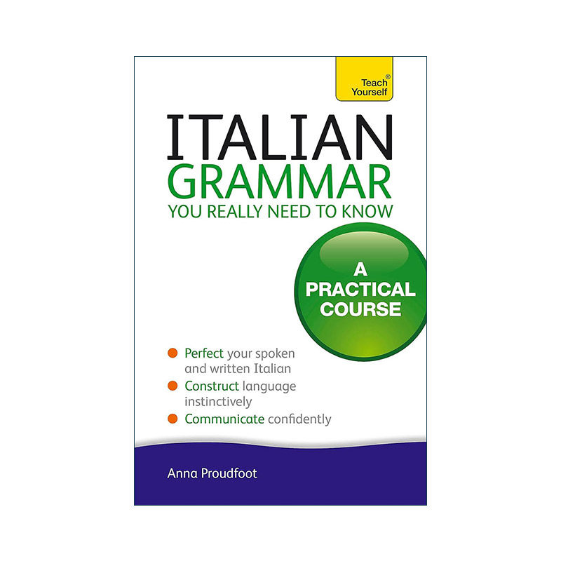 原版 Italian Grammar You Really Need to Know Teach Yourself 意大利语语法书 进口原版书籍