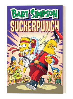 英文原版 Bart Simpson - Suckerpunch 辛普森一家漫画 傻瓜 英文版 进口英语原版书籍