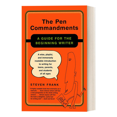 英文原版 The Pen Commandments 钢笔戒律 语言学 语法 初学者写作指南 Steven Frank 英文版 进口英语原版书籍