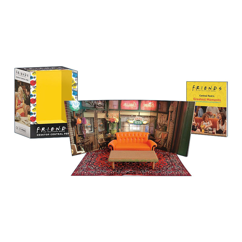 英文原版 Friends Desktop Central Perk 老友记 中央公园咖啡馆摆件 英文版 进口英语原版书籍