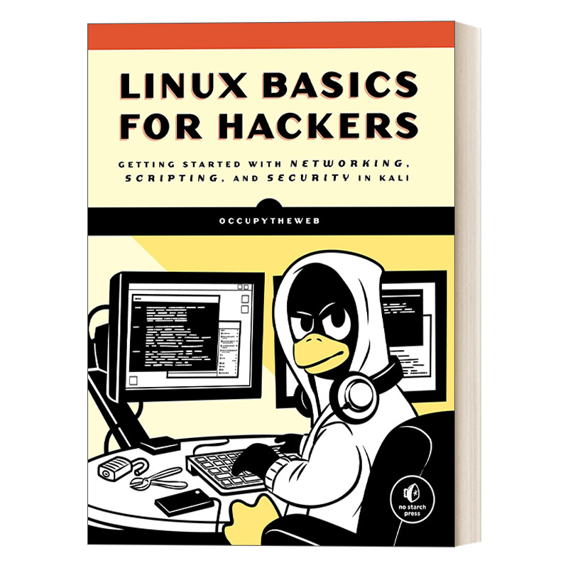 英文原版 Linux Basics for Hackers黑客基础教程计算机联网和系统管理英文版进口英语原版书籍