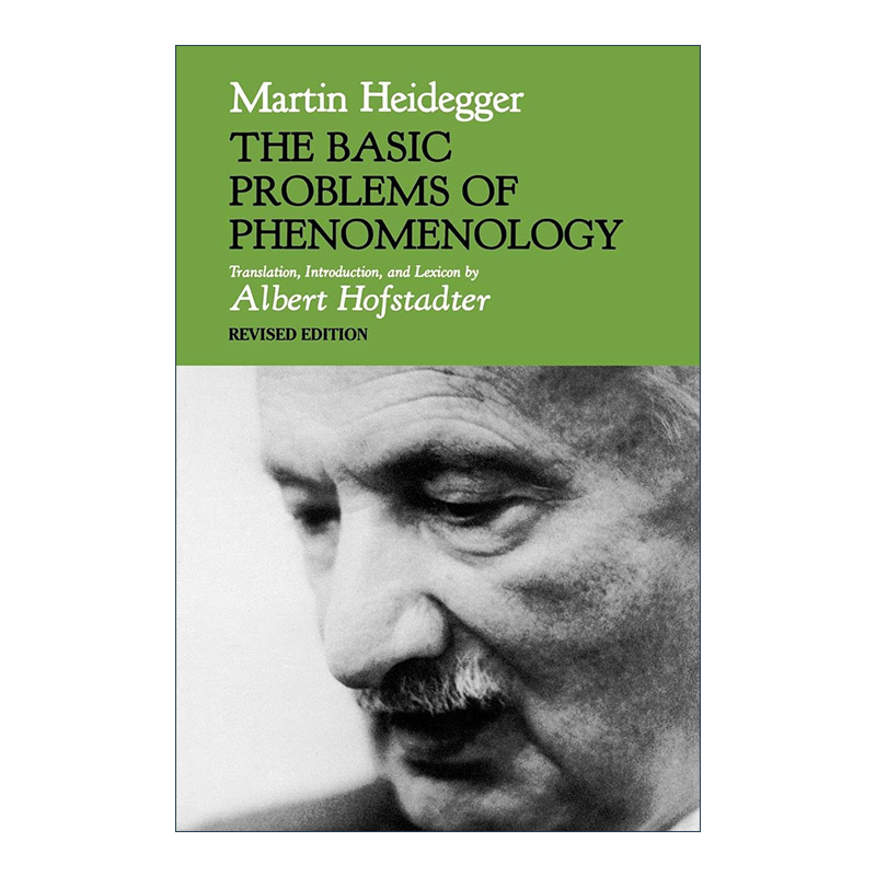 英文原版 The Basic Problems of Phenomenology 现象学的基本问题 马丁·海德格尔 英文版 进口英语原版书籍