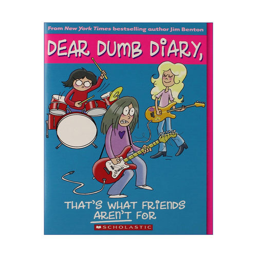 英文原版 Dear Dumb Diary 9: That's What Friends Aren't For 呆呆日记/傻丫头日记9 英文版 进口英语原版书籍