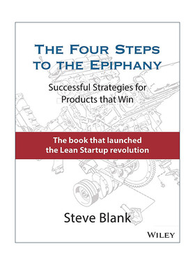 英文原版 The Four Steps to the Epiphany 四步创业法 精装 Steve Blank 英文版 进口英语原版书籍