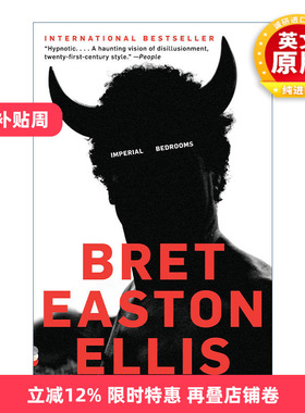英文原版 Imperial Bedrooms 皇家卧室 美国精神病人作者Bret Easton Ellis 英文版 进口英语原版书籍