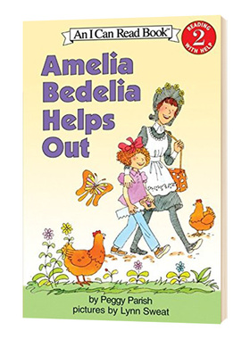 【单本】阿梅利亚来帮忙 糊涂女佣第二阶段 英文原版 儿童英语绘本 i Can Read Amelia Bedelia Helps Out 汪培珽推荐进口英语书籍