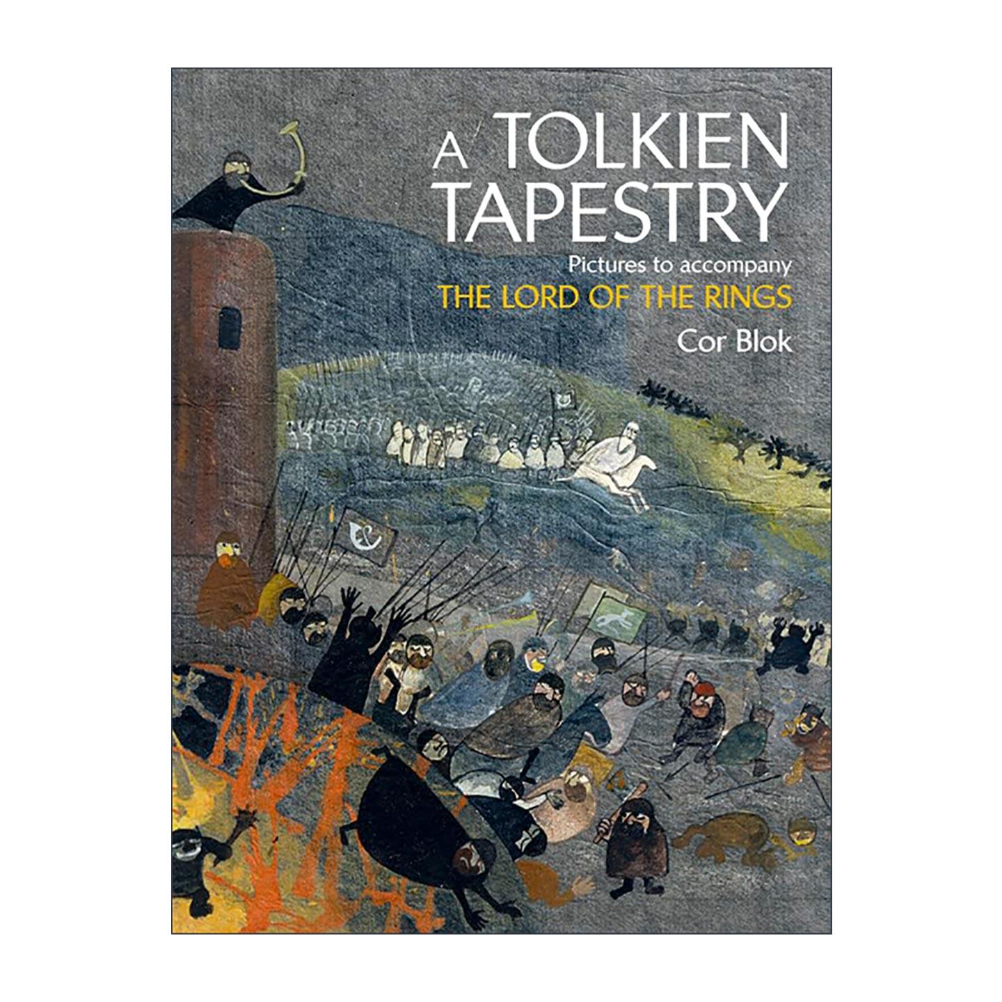 英文原版 A Tolkien Tapestry 荷兰插画家Cor Blok 魔戒相关插画集精装 140余幅相关画作 荷兰语版魔戒插画师 英文版