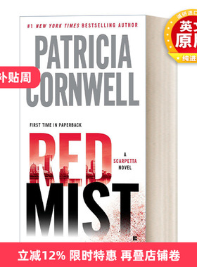 英文原版 Red Mist Kay Scarpetta 19 首席女法医系列19 红雾杀人事件 惊悚悬疑探案小说 Patricia Cornwell 英文版 进口书籍