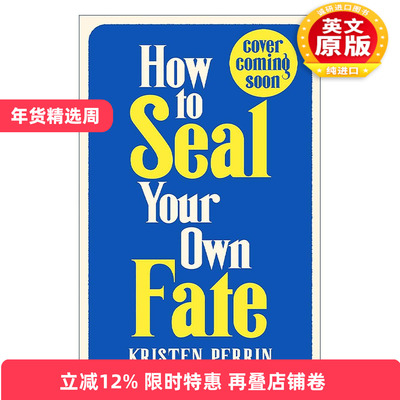 英文原版 How To Seal Your Own Fate 如何注定自己的命运 推理悬疑小说 Kristen Perrin 英文版 进口英语原版书籍