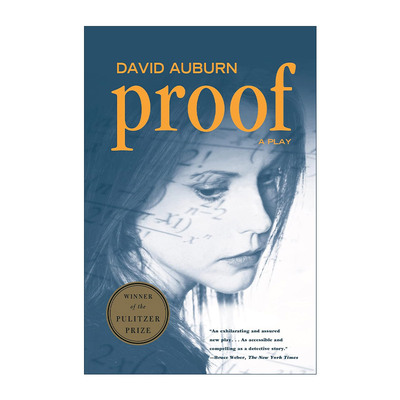 英文原版 Proof 求证 戏剧 英文版 进口英语原版书籍