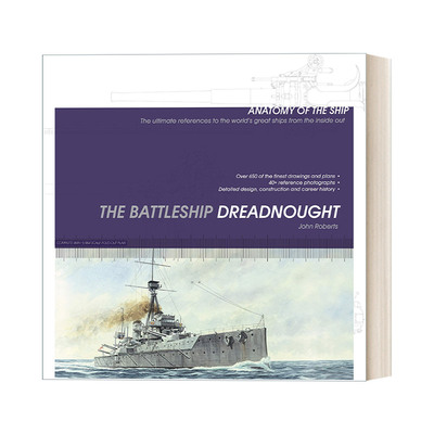 英文原版 Battleship Dreadnought 解析战舰系列 无畏战舰 英文版 进口英语原版书籍